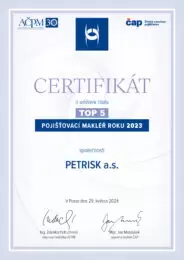 Pojišťovací makléř roku 2023 - TOP 5